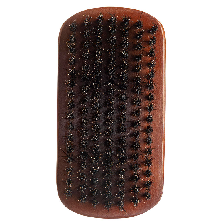 Diane Reinforced Boar Bristle Curved Military Wave Brush for Men and Barbers  Medium Bristles for Thick and Curly Hair  Use for Detangling, Smoothi