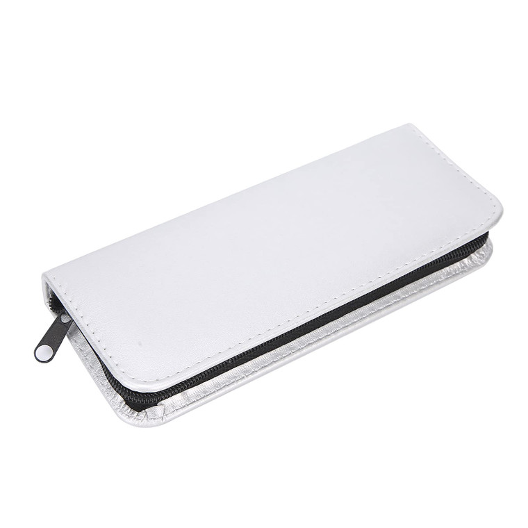 PU Leather Scissors Pouch, Hair Stylist Scissor Holder Pouch Cases for Hairdressers, Salon Tools Holster Bag, Portable Barber Shears Holder to Store