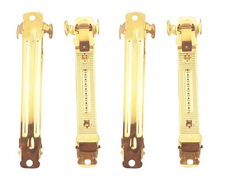 ALLinONE Gold Plated French Barrette Hair Clips for DIY Craft Project (60mm-20pcs)