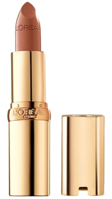L'Oreal Paris Colour Riche Original Creamy, Hydrating Satin Lipstick with Argan Oil and Vitamin E, Ginger Spice , 1 Count