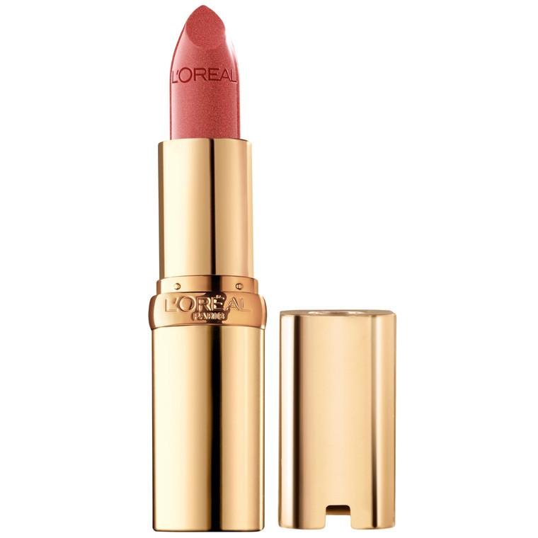 L'Oreal Paris Colour Riche Original Creamy, Hydrating Satin Lipstick with Argan Oil and Vitamin E, Tropical Coral , 1 Count