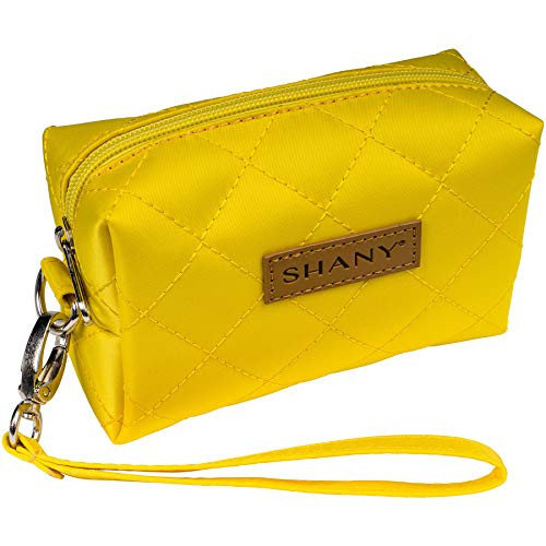 SHANY Limited Edition Travel Makeup Bag Cosmetics Tote Bag Make Up Organizer Women Purse for Toiletries, Blonde