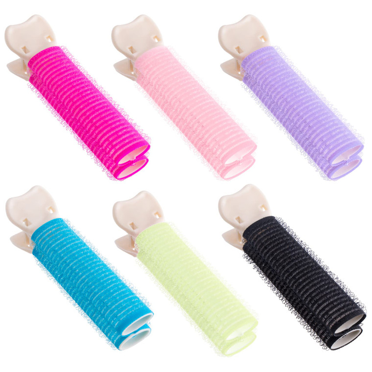 OIIKI Volumizing Hair Clips (6 pcs) - Root Lifting Clips for Instant Volume, Hair Styling Tool for Women and Girls in 6 Colors