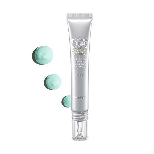 dr.pepti Peptide Volume Renew Stellight Eye Cream | Korean Eye Cream for Men & Women | Hyaluronic Acid Eye Cream Korean Skincare | K Beauty Eye Cream