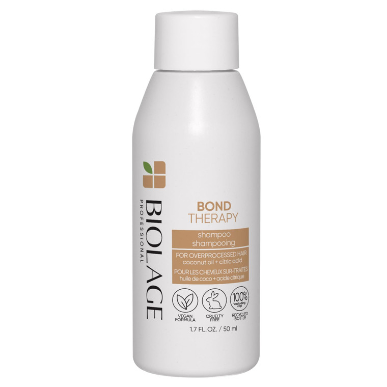 Biolage Bond Therapy Sulfate-Free Shampoo | Builds Bonds & Reduces Breakage | Paraben & Sulfate-Free | Vegan | Salon Professional Shampoo | Cruelty-F