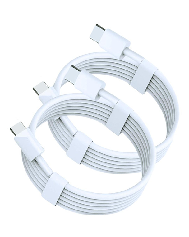 Karapros USB C to USB C Cable 3FT, 2-Pack Type C Cable Fast Charging for iPhone 16/15 Pro/Max/Plus Series, Samsung Galaxy S24 S23 S22, MacBook and Mo