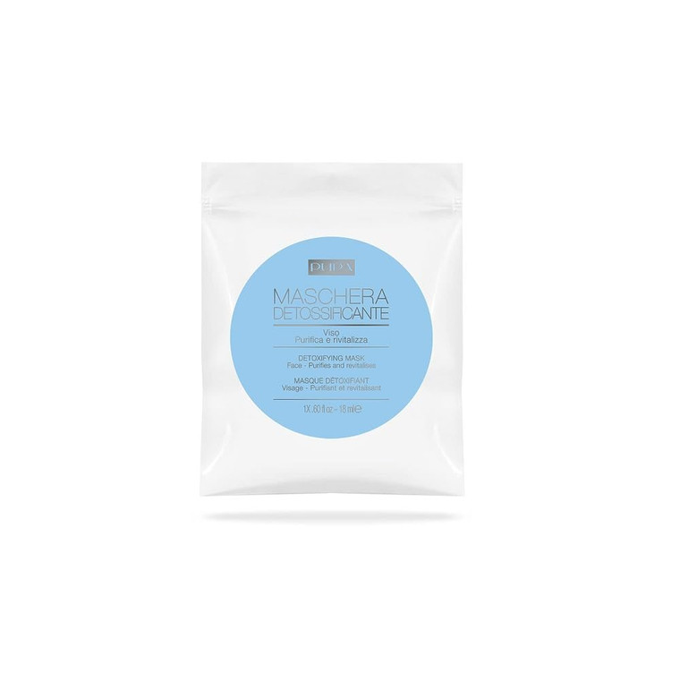 Pupa Milano Detoxifying Face Mask - Replenishes And Purifies Skin - Provides Hydration To Prevent And Diminish Signs Of Aging - Improve Skin's Natura