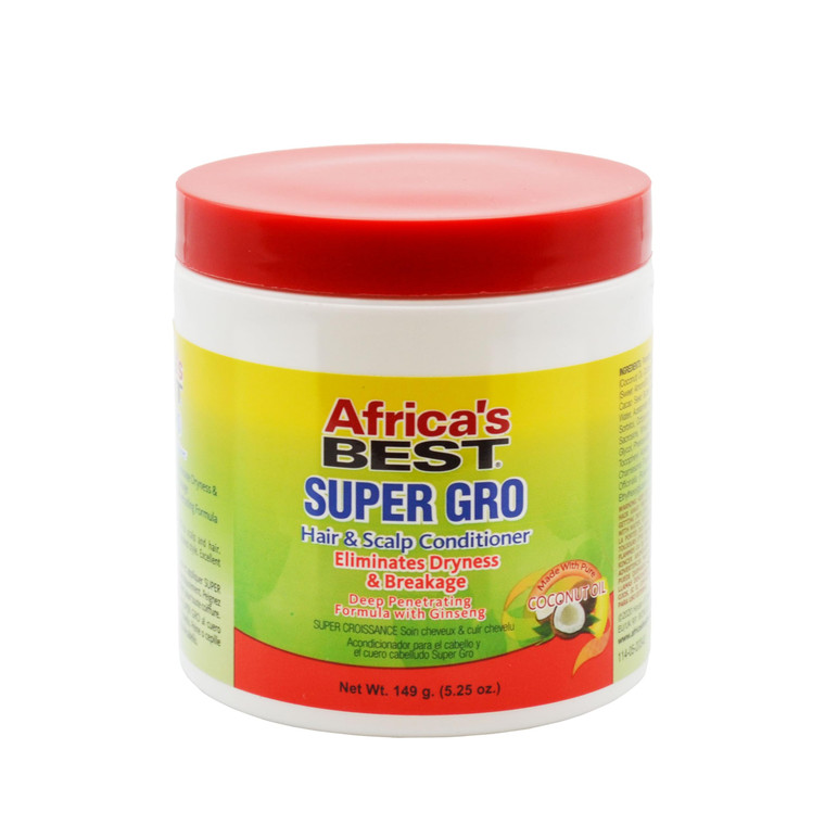 Africa's Best Super Gro Hair and Scalp Conditioner, 5.25 Oz (AB20203)