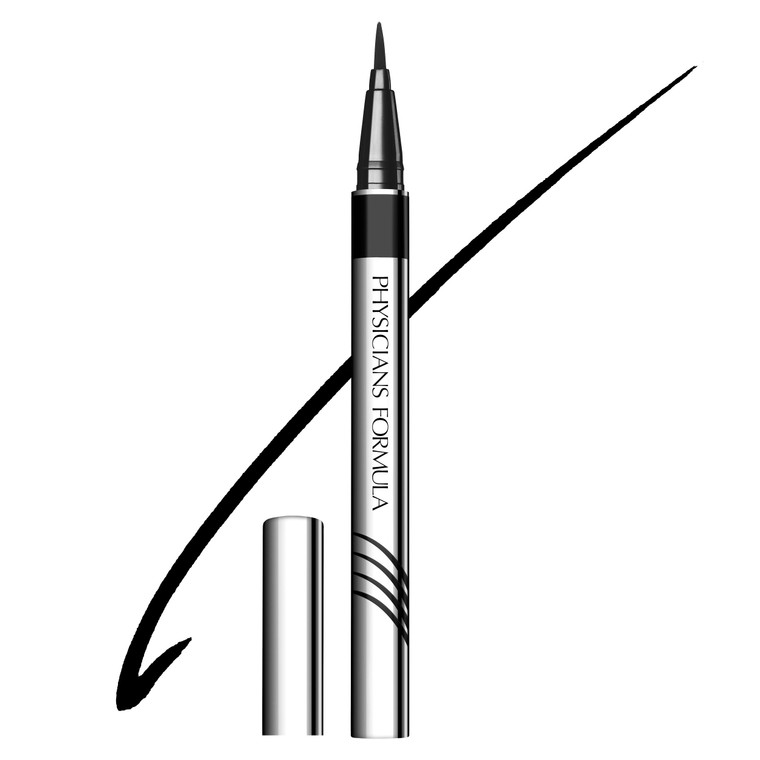 Physicians Formula Eye Booster, Lash-Enhancing 2-in-1 Eyeliner Serum, Dermatologist Approved, Hypoallergenic, Cruelty-Free & Vegan - Ultra Black