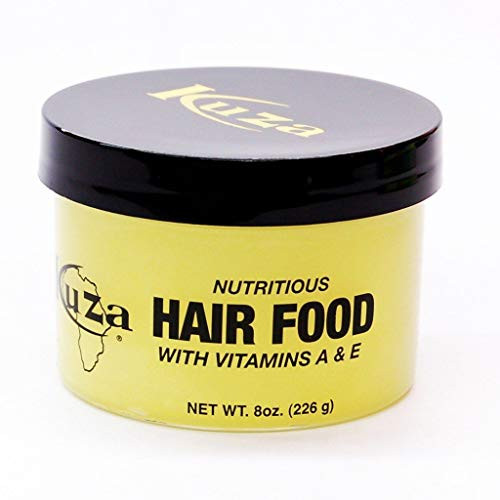Kuza Nutritious Hair Food with Vitamins A & E - for Damaged Hair, 8 oz