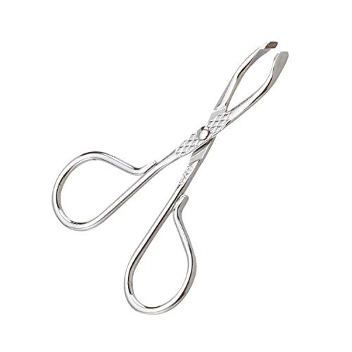 Revlon PerfecTweeze Scissor Tweezers, Slanted Tip, For Eyebrow Shaping and Hair Removal, Ergonomic Handle Design, Stainless Steel, 1 Count