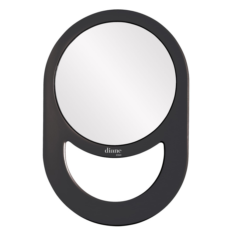Diane Professional Quality Hand Mirror, Single Sided Hand Held Mirror, Lightweight Portable Mirror with Handle, Ideal for Makeup, Shaving, & Everyday