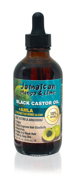 Jamaican Mango & Lime Black Castor Oil  Hair & Scalp Oil for Locs, Braids, Twists & Natural Hair  Strengthens, Moisturizes & Promotes Hair Growth (