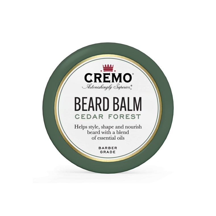 Cremo Styling Beard Balm, Forest Blend, Nourishes, Shapes And Moisturizes All Lengths Of Facial Hair, 2 Ounce (Packaging May Vary)