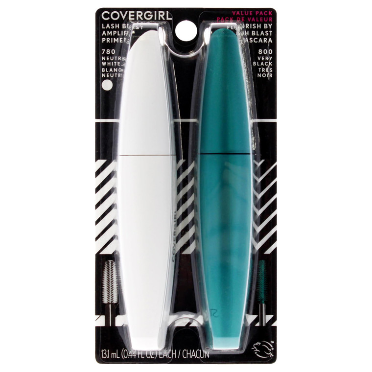 COVERGIRL Flourish by Lash Blast Mascara & COVERGIRL Lash Blast Amplify Eyelash Primer Pack