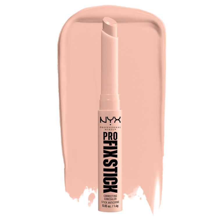 NYX PROFESSIONAL MAKEUP Pro Fix Stick Correcting Concealer, Buildable Medium Coverage Concealer Stick - Pink