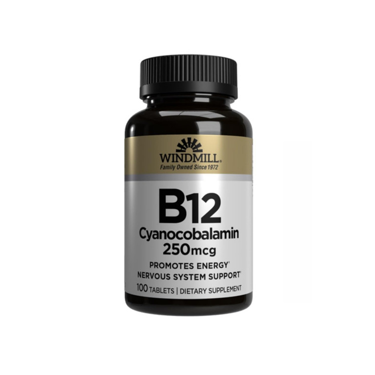 Vitamin B-12 TABS 250 MCG WMILL Size: 100