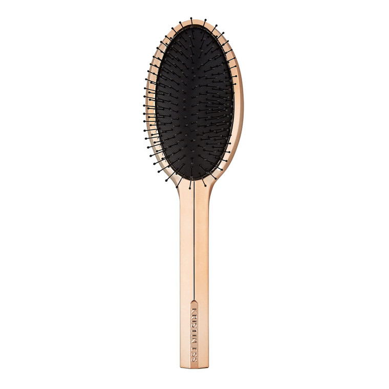 Kristin Ess Style Assist Medium Detangling Hair Brush For Thick, Thin, Straight, Curly, Wavy + All Hair Types - Detangling + Shine Boosting Salon Bru