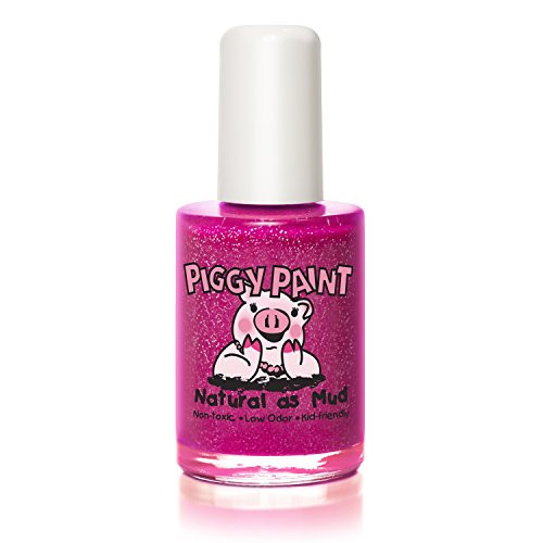 Piggy Paint | 100% Non-Toxic Girls Nail Polish | Safe, Cruelty-free, Vegan, & Low Odor for Kids | Glamour Girl