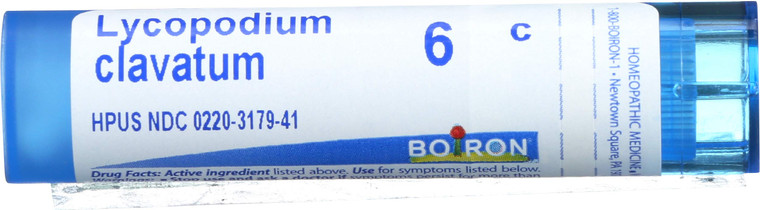 Boiron, Lycopodium Clavatum 6c Multi Dose Tube, 80 Count