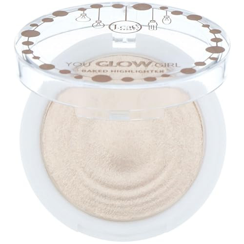 J.CAT BEAUTY You Glow Girl Baked Highlighter - Crystal Sand
