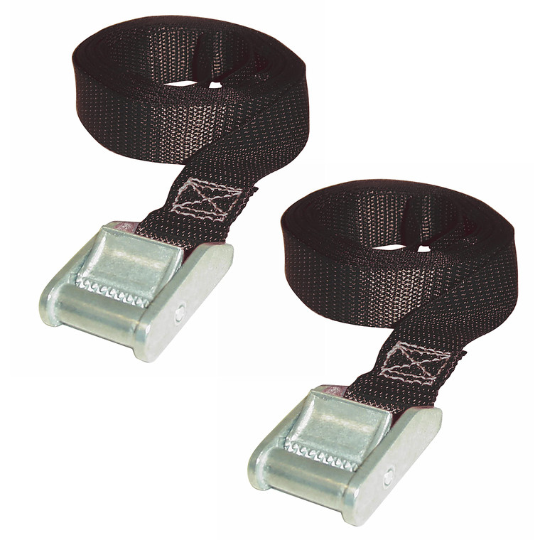Keeper Hampton PROD 1 X 13' Cargo Lashing Strap, 2 Pack - 200 Lbs. Working Load Limit