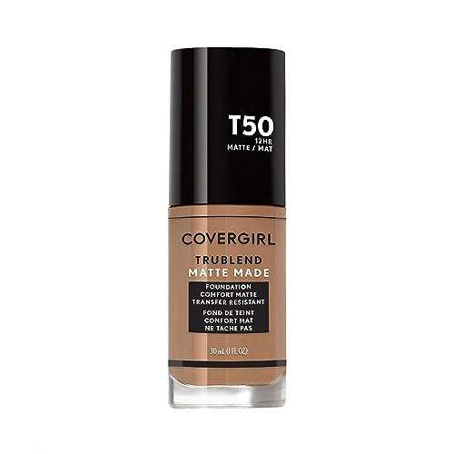 COVERGIRL TruBlend Matte Made Liquid Foundation, Natural Tan