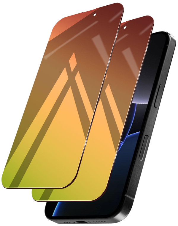 2 Pack for iPhone 16 Pro Max Privacy Screen Protector Tempered Glass for iPhone16ProMax 6.9inch Anti-Spy Private Glass Film Anti-Blue Light No Bubble