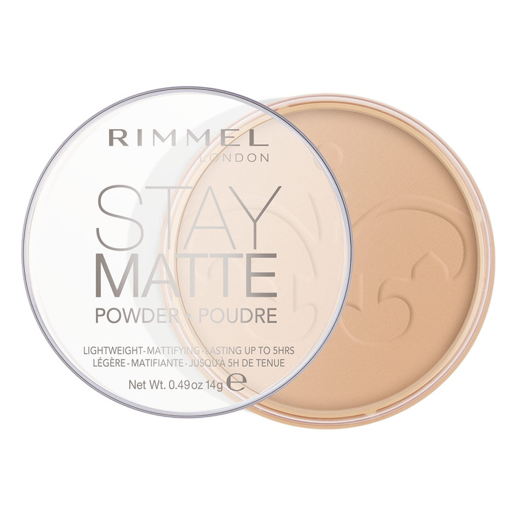 Rimmel Stay Matte Pressed Powder, Sandstorm, 0.49 Ounce (Pack of 2)