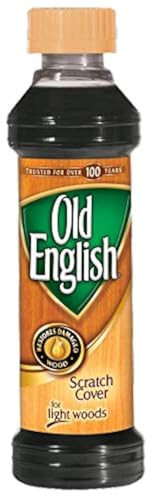 Old English Scratch Cover for Light Woods, 8 Fl Oz.