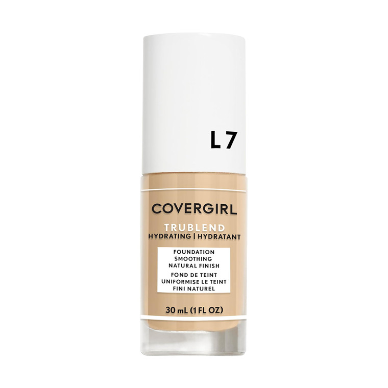COVERGIRL, truBlend Liquid Foundation Makeup, Warm Beige, 1 oz, 1 Count (packaging may vary)