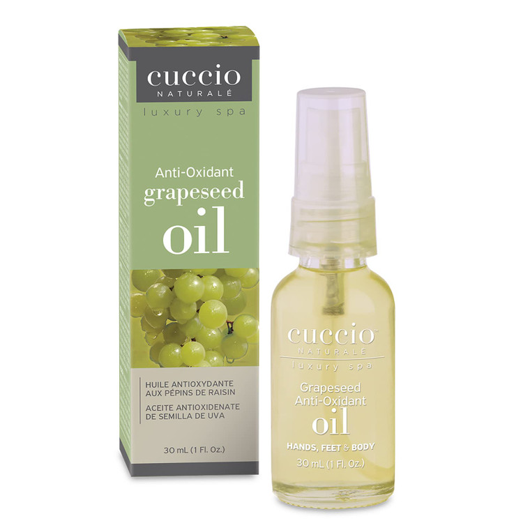 Cuccio Naturale Anti-Oxidant Oil - Smoothing Moisture Repair For Dry, Cracked Skin Relief - Firming Oil to Reduce Fine Lines and Signs of Aging - Mas