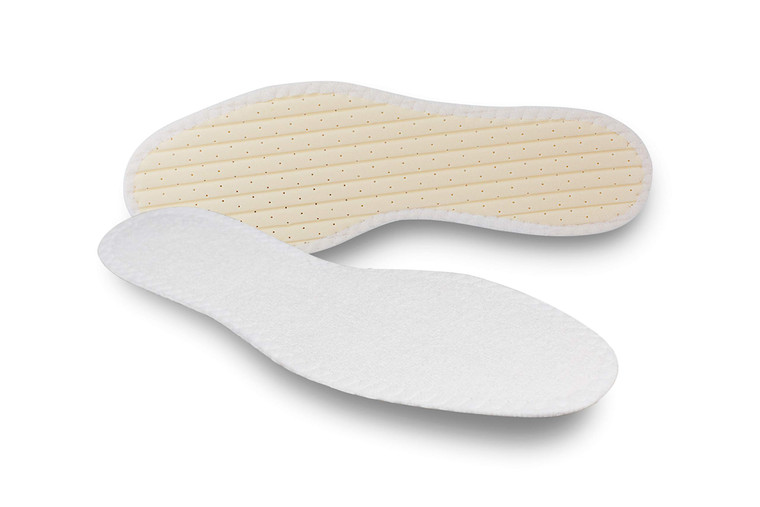 Pedag Summer, Pure Terry Cotton Insoles, Handmade in Germany, Absorbs Sweat & Controls Odor, Ideal for Wear Without Socks, Washable, US Men 11/ EU 44