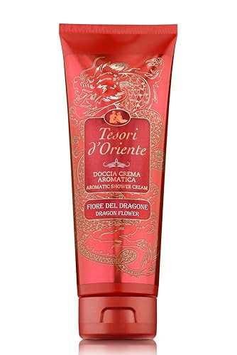 Tesori d'Oriente:"Fiore del Dragone" Shower Cream 8.45 Fluid Ounce (250ml) Packages [ Italian Import ]