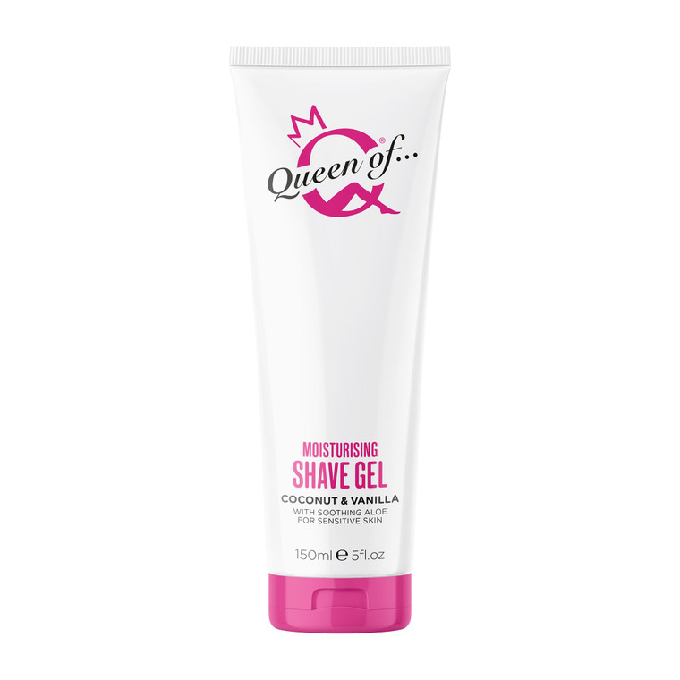 Queen of Ooh la la! Sensitive Moisturising Coconut and Vanilla Shaving Gel For Women 150ml