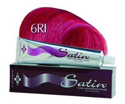 Satin Hair Color - ultra vivid fashion colors - 6RI