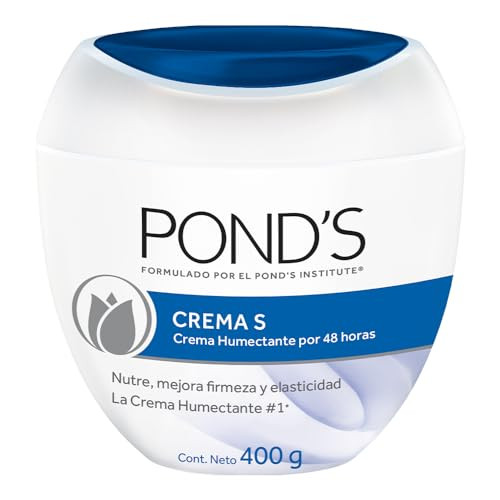 Pond's S Cream Humectant Moistening, 14oz Crema Humetante y Magnificante S De Ponds 400gr (1)