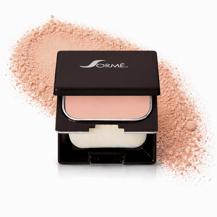 SORMÉ Believable Wet & Dry Finish Powder Foundation - Fragrance Free with Vitamin C - Hydrating, Rejuvenating with Alpha Hydroxy - Medium to Full Cov