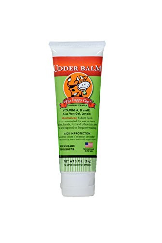 The Happy Cow Moisturizing Udder Balm - 3 ounce tube