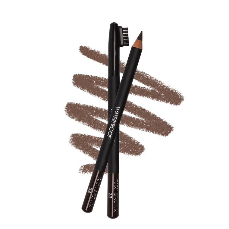 Sorme' Treatment Cosmetics Natural Definitive Waterproof Eyebrow Pencil, Rich Brown, 0.04 Ounce (Pack of 1)