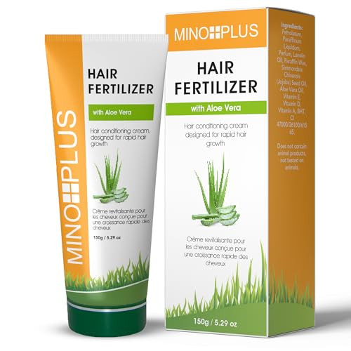 Mino Plus Organic Hair Fertilizer 150g - Formulated to Prevent Hair Loss, with Carrot Oil