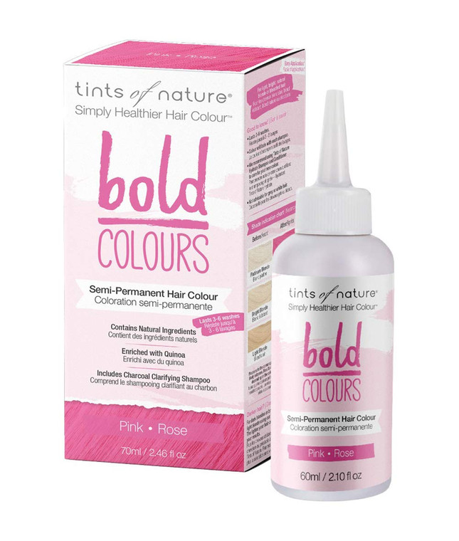 TINTS OF NATURE Pink Bold Hair Colour, 70 ML