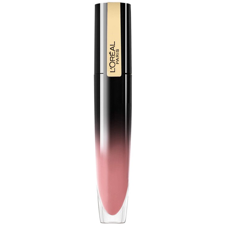 L'Oreal Paris Brilliant Signature Shiny Lip Stain Lipstick, Be Captivating 0.21 Fl Oz.