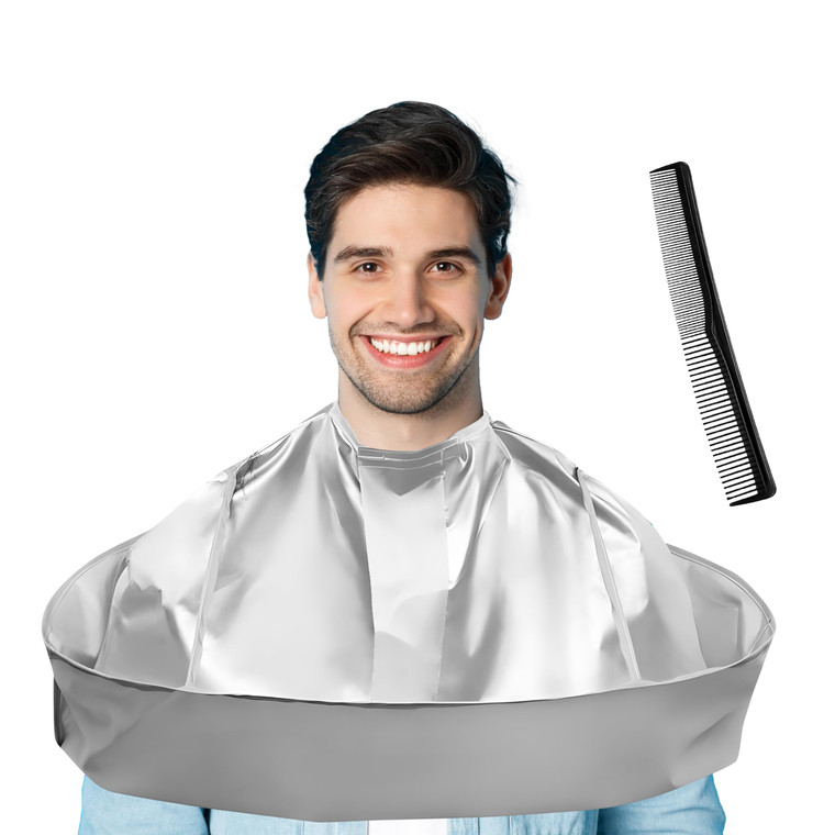 Wsevinn Hair Cutting Cape Professional Salon Barber Cape Foldable Haircut Cloak Hairdressing Umbrella Apron Kit for Adult Men and Women