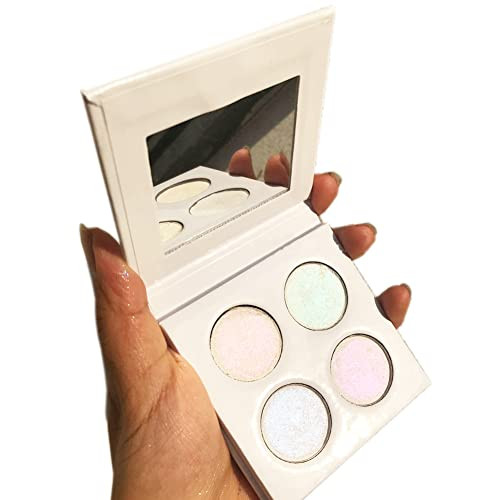 SZDYM 4 Colors Pigmented Eyeshadow Palette,cosmetic duochrome Matte eyeshadow,Creamy Texture Blendable Natural Colors Long Lasting Make Up (Make up-7