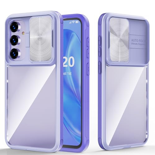 Designed for Samsung Galaxy S24 FE Case Clear Glitter, Slim Lightweight Shockproof Women Crystal Bling Protective Case Cover for Galaxy S24 FE 6.4inc