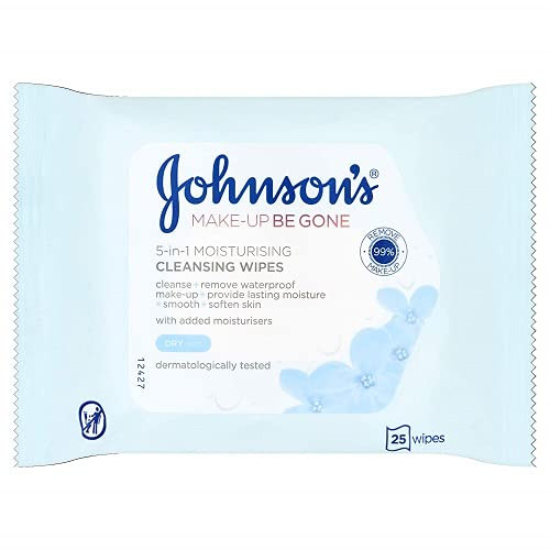 Johnson's Face Care Makeup Be Gone Moisturising Wipes (25)