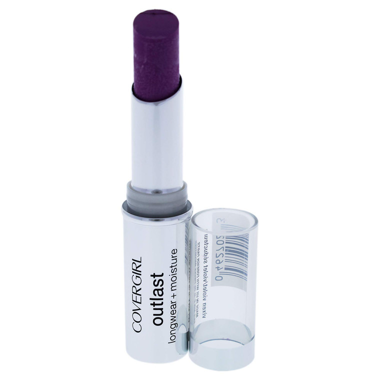 COVERGIRL Outlast Longwear Lipstick Vixen Violet 940, .12 oz