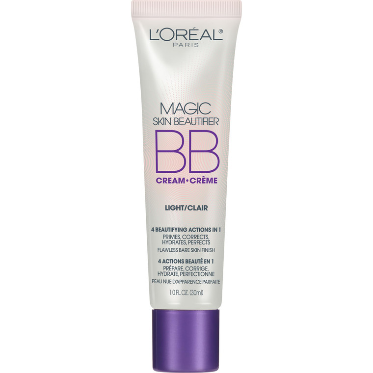 L'Oréal Paris Makeup Magic Skin Beautifier BB Cream Tinted Moisturizer, Light, 1 fl oz, 1 Count