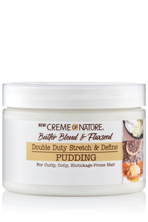 Creme of Nature Twist & Curl Pudding Curl Enhancing Creme, Shapes and Smooths Out Curls, Tackles Frizz and Dryness, Infused with Argan Oil, 11.5 oz